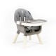 Silla para Comer Premium Baby Golden H107GR 3en1 Gris