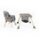 Silla para Comer Premium Baby Golden H107GR 3en1 Gris