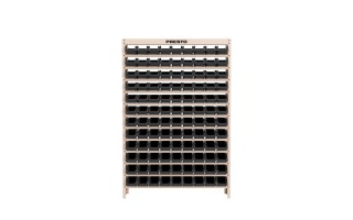 Estante Presto 93007 Metal 150x101x18cm 108 bandejas Estante Presto 93007 Metal 150x101x18cm 108 bandejas