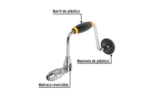 Taladro Manual Berbiquí Pretul 20240 30cm Taladro Manual Berbiquí Pretul 20240 30cm