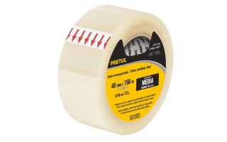 Cinta Adhesiva de Embalar Pretul 20525 48mm x 40m Trans Cinta Adhesiva de Embalar Pretul 20525 48mm x 40m Trans