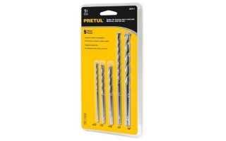 Mechas p/ Concreto Pretul 20701 5pzs