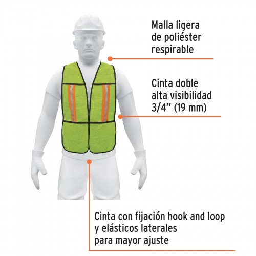 Chaleco de Seguridad Pretul 21026