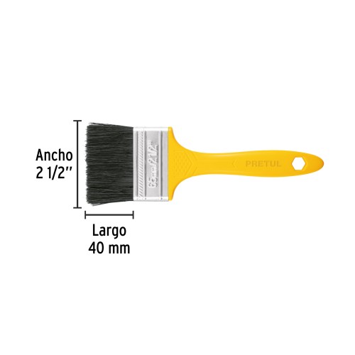 Pincel Pretul 21527 Uso General 2.1/2'' 63mm