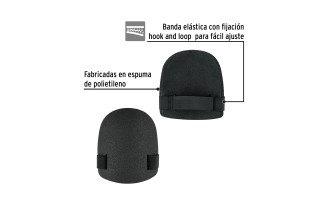 Rodilleras de Espuma Pretul 22235