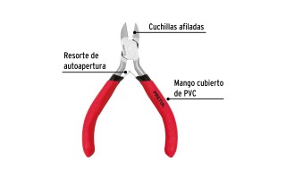 Pinza de Corte Diagonal Pretul 22663 4" Pinza de Corte Diagonal Pretul 22663 4"