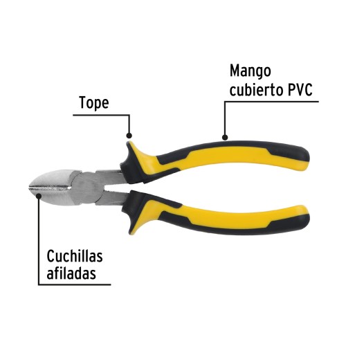 Pinza de Corte Diagonal Pretul 22678 7"