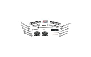 Llaves Tubo y Combinadas Pretul 22980 enc.1/4" enc.3/8" 71pzs Llaves Tubo y Combinadas Pretul 22980 enc.1/4" enc.3/8" 71pzs