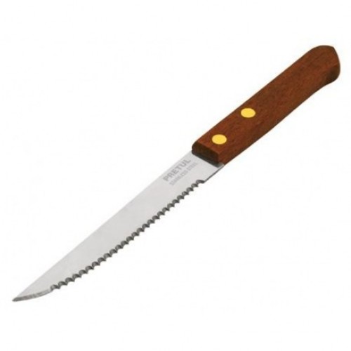 Cuchillo p/ Asado Pretul 23083 5" Mango Madera