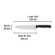 Cuchillo para Chef Pretul 23090 7'' 18cm