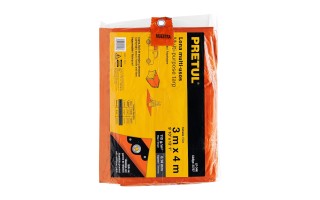 Carpa Lona Pretul 23757 3x4m Naranja