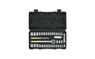 Llaves Tubo Pretul 24220 enc.1/4" y 3/8" 39pzs