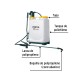 Fumigador Pulverizador Pretul 24588 Mochila 20L