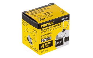 Contador Manual Pretul 24990 4 Dígitos Contador Manual Pretul 24990 4 Dígitos