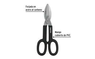 Tijera Corta Chapa Pretul 26050 10'' 25cm