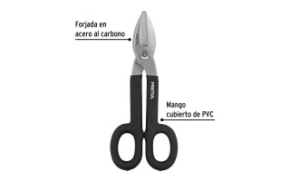 Tijera Corta Chapa Pretul 26052 8'' 20cm