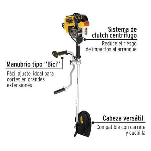 Desmalezadora a Combustión Pretul 26104 1.8HP