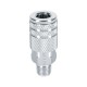 Acople Rápido p/ Aire Pretul 27029 1/4" NPT Macho