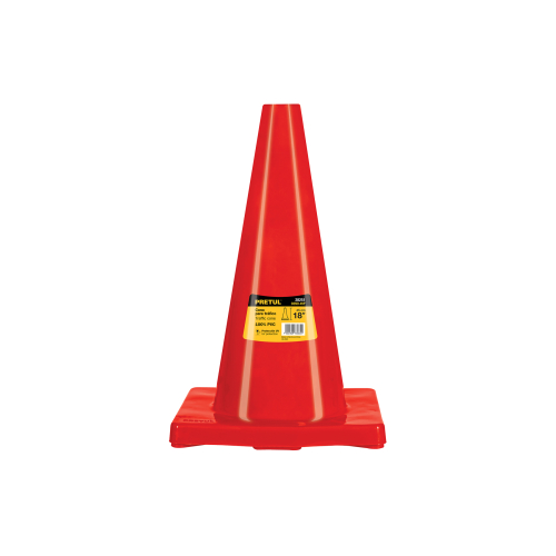 Cono de Precaución Pretul 28251 45cm Naranja