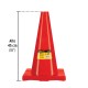 Cono de Precaución Pretul 28251 45cm Naranja