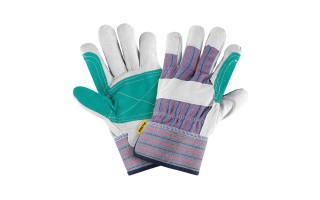 Guantes de Cuero y Loneta Pretul 29977 Reforzado