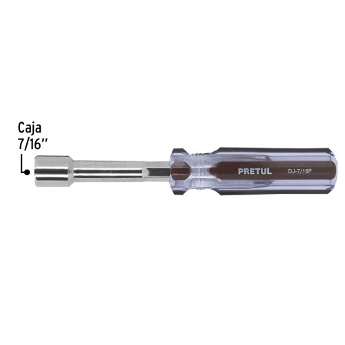 Destornillador Tubo Hexagonal Pretul 29992 7/16"