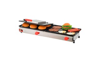 Hamburguesera a Gas Progas PR-950GN Media Tapa 97x42cm Hamburguesera a Gas Progas PR-950GN Media Tapa 97x42cm