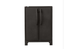 Armario Multiusos Qrubber Ferrara 100x70x46cm Marrón Armario Multiusos Qrubber Ferrara 100x70x46cm Marrón