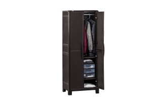 Armario para Ropa Qrubber Ferrara 183x70x46cm Marrón Armario para Ropa Qrubber Ferrara 183x70x46cm Marrón