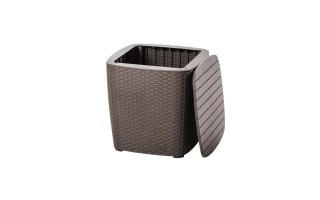 Mesa y Sillones para Jardín Qrubber Capri Confort Mocca Mesa y Sillones para Jardín Qrubber Capri Confort Mocca