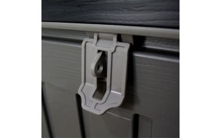 Baúl Multiusos Qrubber BOD270BAU 270L Gris Oscuro Baúl Multiusos Qrubber BOD270BAU 270L Gris Oscuro