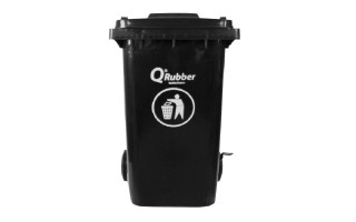 Basurero Qrubber CB240 Plástico Pedal 240L Gris Basurero Qrubber CB240 Plástico Pedal 240L Gris