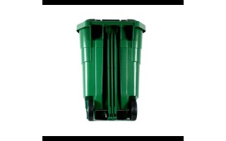 Basurero Qrubber Plástico Tapa Pedal 70L Verde Basurero Qrubber Plástico Tapa Pedal 70L Verde