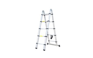 Escalera Telescópica Artic. Qrubber Aluminio 10pel. 3,2m Escalera Telescópica Artic. Qrubber Aluminio 10pel. 3,2m