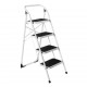 Escalera Tijera Qrubber ESCPLE4P 4pel. 97cm