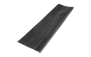 Grada para Escaleras Qrubber 120cm Estriada Negro Grada para Escaleras Qrubber 120cm Estriada Negro