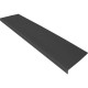 Grada para Escaleras Qrubber GEPVC 120cm Estriada Negro