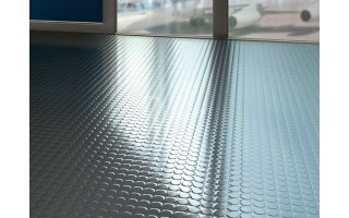 Piso de Caucho Qrubber Estoperol 3mmx1m Negro Piso de Caucho Qrubber Estoperol 3mmx1m Negro