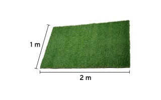 Pasto Artificial Ornamental Qrubber 25mm 2x1m Pasto Artificial Ornamental Qrubber 25mm 2x1m