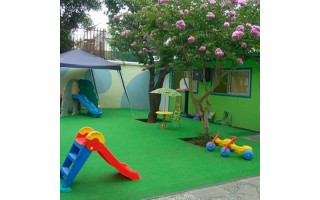 Pasto Artificial Ornamental Qrubber 8mm 2x1m