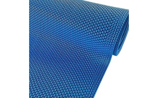 Piso de Goma Qrubber PSH Zonas Húmedas 5mm 1,2x15m Azul Piso de Goma Qrubber PSH Zonas Húmedas 5mm 1,2x15m Azul