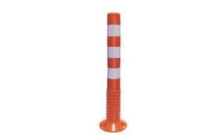 Hito de Vialidad Qrubber Fijo Reflectivo 75cm Naranja Hito de Vialidad Qrubber Fijo Reflectivo 75cm Naranja