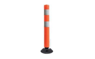 Hito de Vialidad Qrubber Abatible Reflectivo 83cm Naranja Hito de Vialidad Qrubber Abatible Reflectivo 83cm Naranja