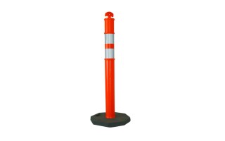 Hito de Vialidad Qrubber SEHD Reflectivo 115cm Naranja Hito de Vialidad Qrubber SEHD Reflectivo 115cm Naranja