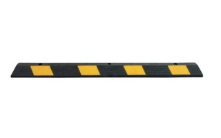 Tope de Estacionamiento Qrubber 180cm Negro y Amarillo Tope de Estacionamiento Qrubber 180cm Negro y Amarillo