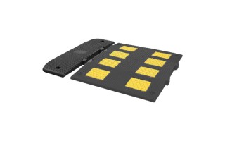 Terminal para Lomo de Burro Qrubber 60cm Negro y Amarillo Terminal para Lomo de Burro Qrubber 60cm Negro y Amarillo