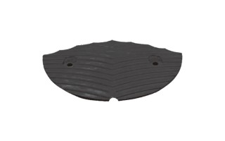 Terminal para Lomo de Burro Qrubber 100cm Negro Terminal para Lomo de Burro Qrubber 100cm Negro