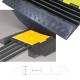 Protector de Cables y Mangueras Qrubber 15Tn 4 canales 90cm