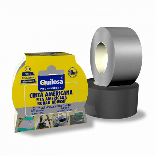 Cinta para Ductos Quilosa T015206 50mm 10m Gris