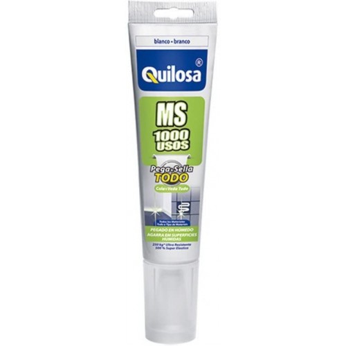 Adhesivo Sellador Quilosa MS 1000 usos 100ml Blanco